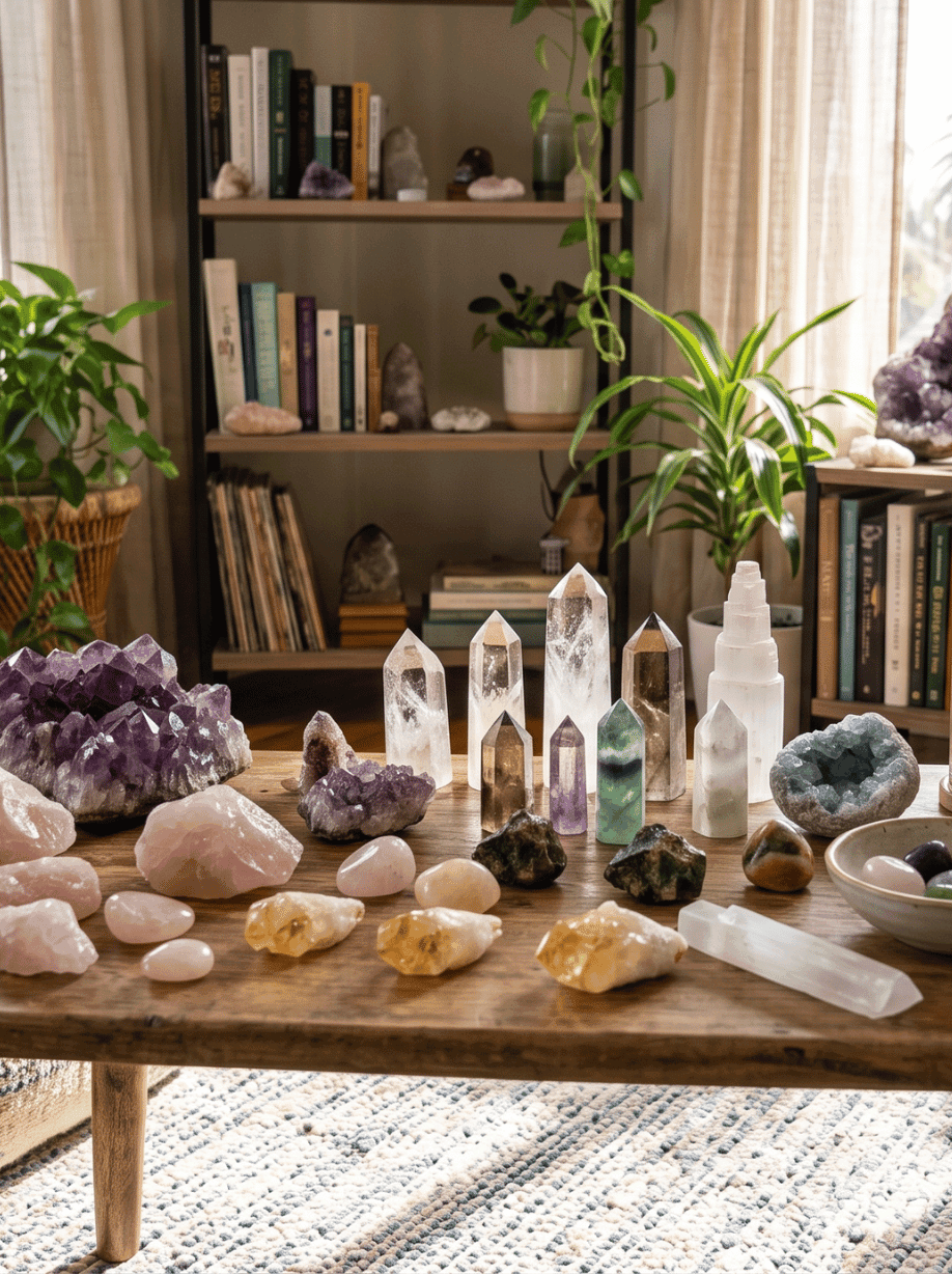 Krystallio crystals